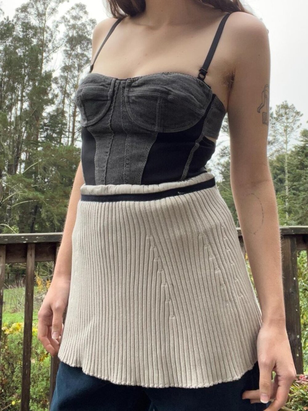 Max Mara cashmere mini skirt